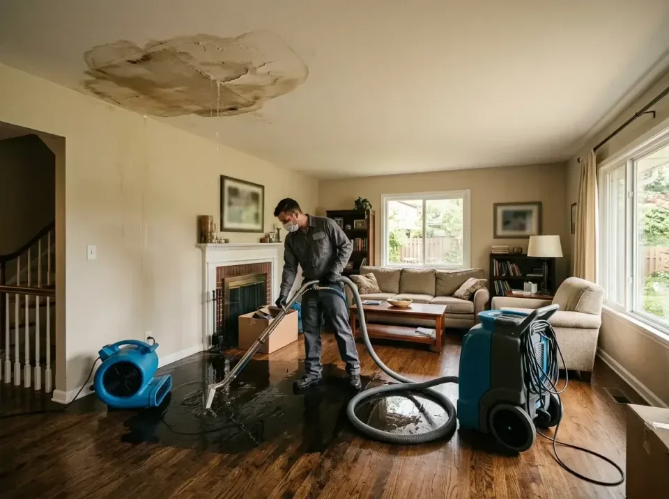 attic-pipe-burst-ceiling-drip-008 — frequently asked questions, Water Damage Restoration & Carpet Care in Kennewick, WA
